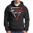 Uptempo Slogan 200 Bpm Speedcore Gabber Festival Uptempo Kapuzenpullover