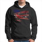 Vintage Car Aeroplane Fokker D3 Triplane Red Baron Ww1 Kapuzenpullover