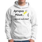 Apropos Möwe Möwie Noch Een Platt Drinking Slogan Party Kapuzenpullover