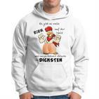 Ausgerechnet Ich Habe Die Dicksten Eier Gray Kapuzenpullover