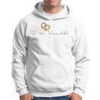 Bavarian Wiaschdl Wurst Egal Weißwurst Pretzel Pretzel Kapuzenpullover