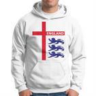 England Flag & Lions Football Fan England Supporter Kapuzenpullover