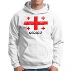 Georgian Flag Georgia Team Fan Jersey Kapuzenpullover