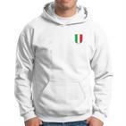 Gli Azzurri Italian Fan Flag Blue Kapuzenpullover