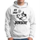 Ich Dreh Dorsch Angler Kapuzenpullover