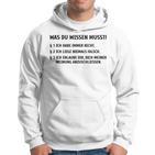 Ich Habe Immer Rechtthaber Klugscheißer Besserwisser Gray Kapuzenpullover