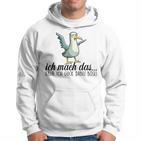 Ich Machch Das X Aber Ich Guck Dabei Böse -Ogel Seagull Ironie Kapuzenpullover