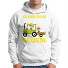 Ich Werde Großer Cousin Bauer Bald Großer Cousin German Kapuzenpullover