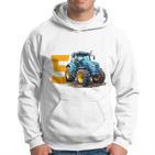 Kinder Endlich 5 Jetzt Fahre Ich Trekker Boys' Birthday Tractor Kapuzenpullover