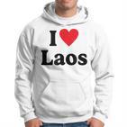 I Love Laos Kapuzenpullover