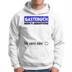 Mein 11St Birthday Wir War Dabei Guestbuch Kapuzenpullover