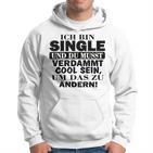 Naseoll Warum Ich Single Binerliebt Sein Kapuzenpullover