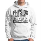 Physio Wir Retten Die Welt In Jogging Bottoms Gray Kapuzenpullover