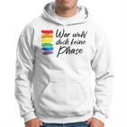 War Wohl Doch Keine Phase Mit Regenbogen Gay Flagge Lgbtq Kapuzenpullover