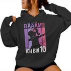 Girls' Ich Bin 10 Jahre Dab Kapuzenpullover für Damen