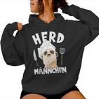 Herdmännchen I Chef's Hat Meerkat For And Women Kapuzenpullover für Damen