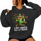 Let's Fiesta Cactus Mexican Party Tacos Nacho Avocado Kapuzenpullover für Damen