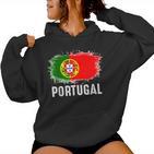 Portugal Portuguese Clothing Portugal Women's Kapuzenpullover für Damen