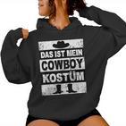 Retro Das Ist Mein Cowboy Kostum Women's Children's Western Kapuzenpullover für Damen