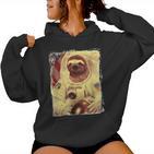 Sloth Astronaut & Women Kapuzenpullover für Damen