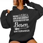 Women's Meine Flügel Sind In Der Werkstatt Cool Sayings Kapuzenpullover für Damen