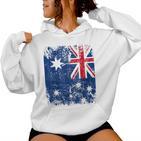 Australia Flag For And Women Kapuzenpullover für Damen