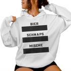 Beer Schnaps Kapuzenpullover für Damen