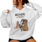 Boxer Dog Mama Women's Kapuzenpullover für Damen