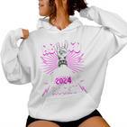 Children's Schulkind 2024 Abc School Rockt Rocker School Girls' 80 Kapuzenpullover für Damen