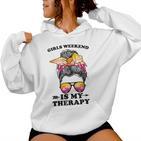 Girlswochenende Ist Meine Therapie Summer Holiday Kapuzenpullover für Damen