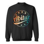 Abitur 2024 Retrointage Prüfung Bestanden Abi 2024 Sweatshirt