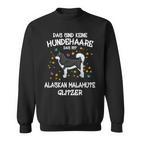 Alaskan Malamute Glitter Dog Holder Idea Dog Sweatshirt