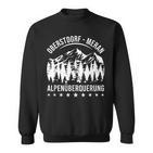 Alpenüberquerung Oberstdorf Merano E5 Alpine Crossing Sweatshirt