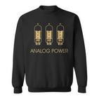 Analog Power Amp Tubes Hi-Fiintage Stereo Retro Sweatshirt