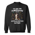 Australian Shepherd Glitter Dog Holder Aussie Dog Sweatshirt