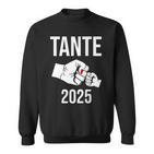 Befördert Zur Tante 2025 Ich Werde Tante 2025 Tante 2025 Sweatshirt