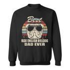 Best Olde English Bulldog Dad Everintage Retro Sweatshirt