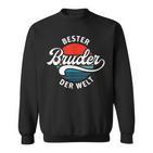 Bester Bruder Der Welt Retrointage Saying Brudi Sweatshirt