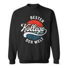 Bester Kollege Der Welt For Leaving Or Anniversary Sweatshirt