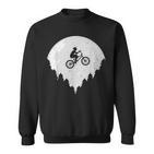 Bicycle Bmx Driver Full Moon Sweatshirt