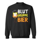 Blut Gruppe Sweatshirt