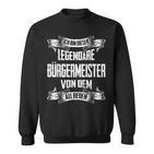 Bürgermeister Legend intage Slogan S Sweatshirt