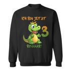 Children's Ich Bin Jetzt 3Rd Birthday Sweatshirt