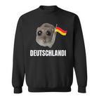 Deutschlandi Sad Hamster Meme Sweatshirt