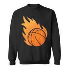 Fire Basketball Sweatshirt