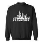 Frankfurt Am Main Skyline Frankfurter Hessen Frankfurt Sweatshirt