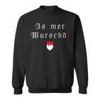 Fränkisch Fränkische Dialect Franken Crest Sweatshirt