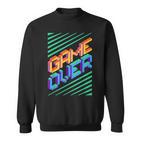 Game Over Iintage Retro Console Ps5 Gaming Sweatshirt