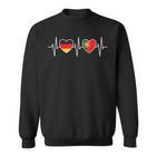 Germany And Portugal Portuguese Flag Sweatshirt