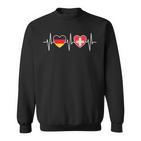 Germany And Switzerland German Swiss Flag Sweatshirt